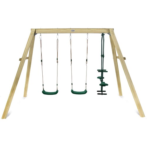Forde 3 Station Wooden Double Swing Glider**